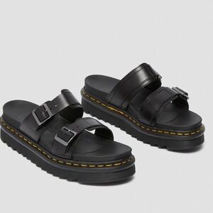 Dr. Martens Myles platform slide sandals Size: 6
